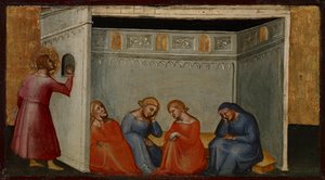 Scena dalla leggenda di San Nicola da Bicci di Lorenzo